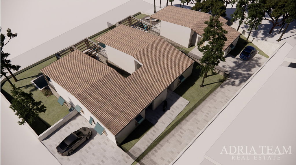 ATRAKTIVNÍ NOVOSTAVBA – VILA 60m OD MOŘE – STARIGRAD