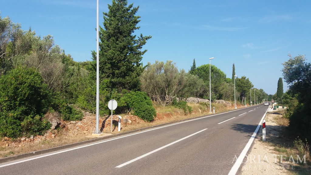STAVEBNÍ POZEMEK S VÝHLEDEM NA MOŘE, 190 m OD MOŘE, PAŠMAN - ŽDRELAC