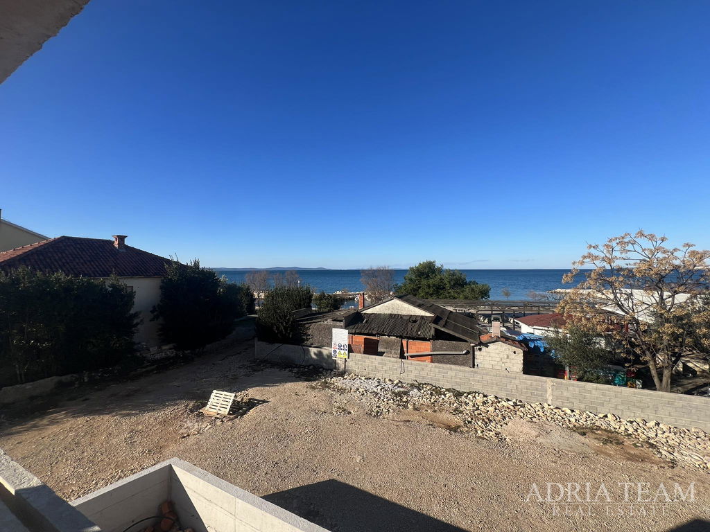 LUXUSNÍ APARTMÁN V NOVOSTAVBĚ, 20 m OD MOŘE - ZATON,  NIN