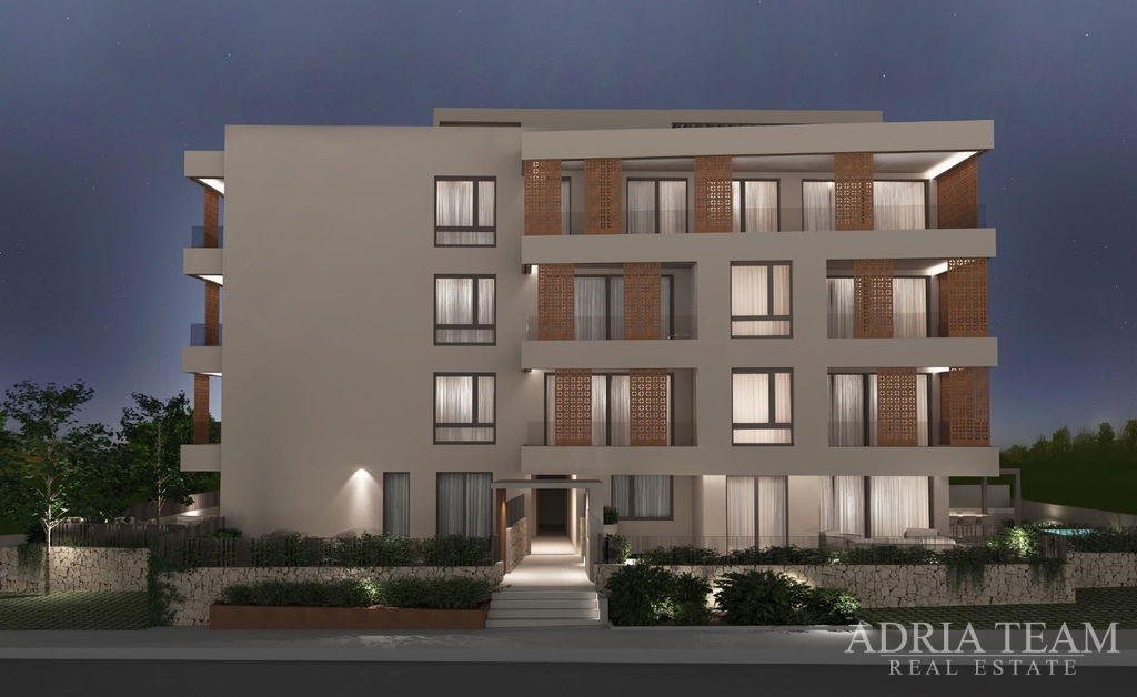 PENTHOUSE S10 SE STŘEŠNÍ TERASOU V BYTOVÉM DOMĚ, NOVOSTAVBA - VITRENJAK, ZADAR