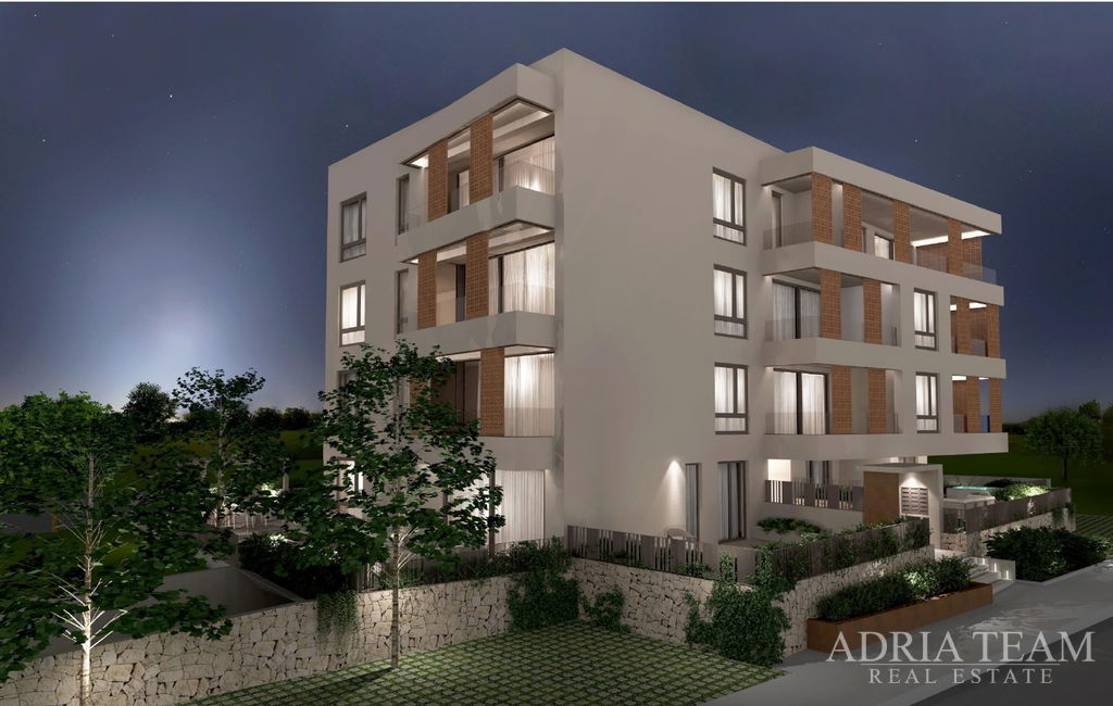 PENTHOUSE S10 SE STŘEŠNÍ TERASOU V BYTOVÉM DOMĚ, NOVOSTAVBA - VITRENJAK, ZADAR