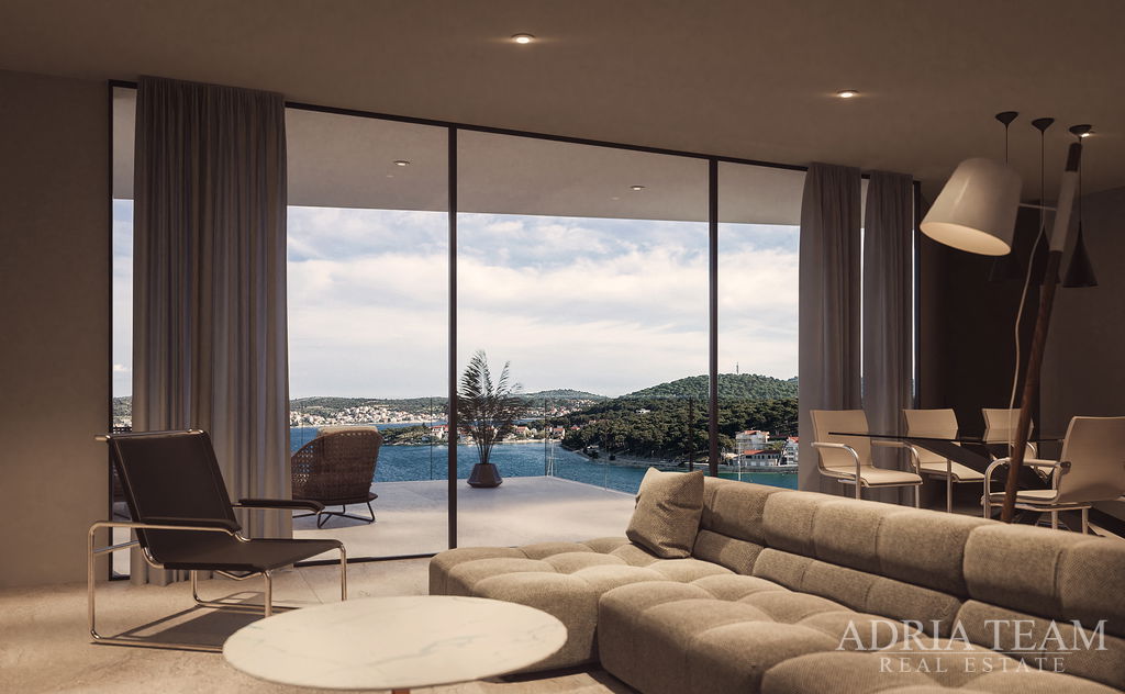 APARTMÁN S1 VE VILE NA KOPEČKU, VÝHLED NA MOŘE - ROGOZNICE