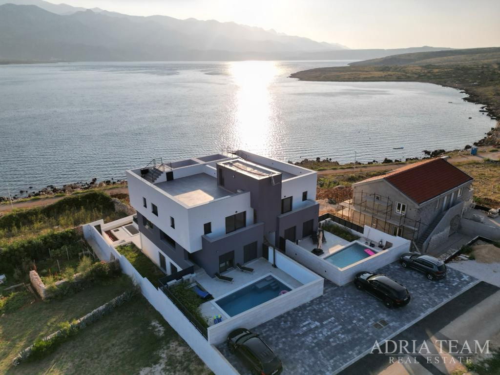 APARTMÁN S1, V PRVNÍ ŘADĚ U MOŘE, NOVOSTAVBA - VINJERAC