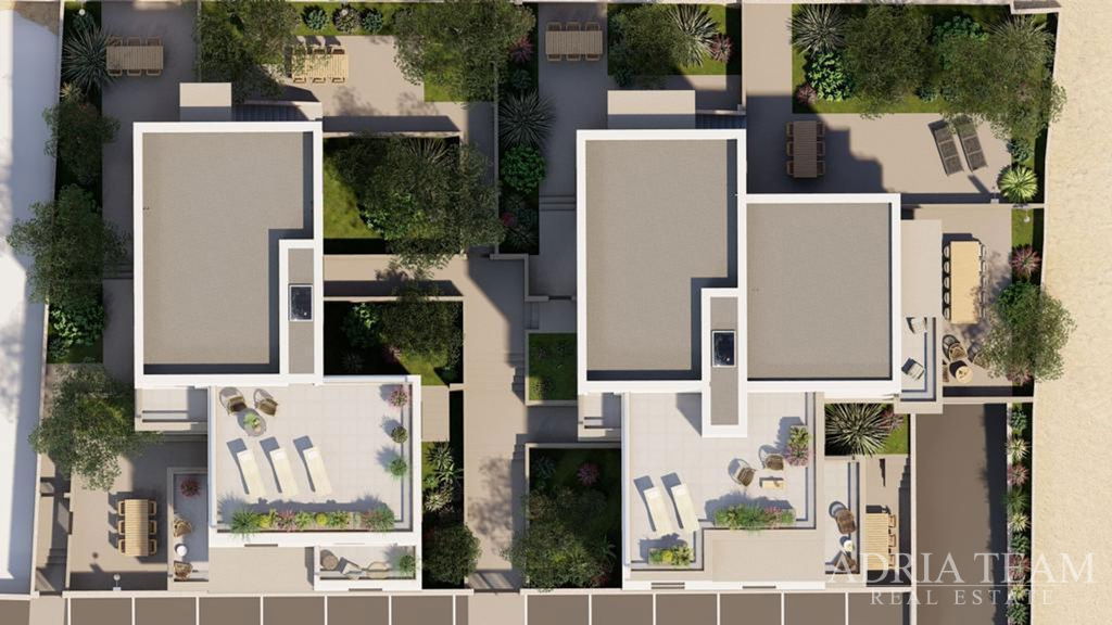 APARTMÁN S5 V APARTMÁNOVÉM DOMĚ  V NOVOSTAVBĚ - POVLJANA, PAG