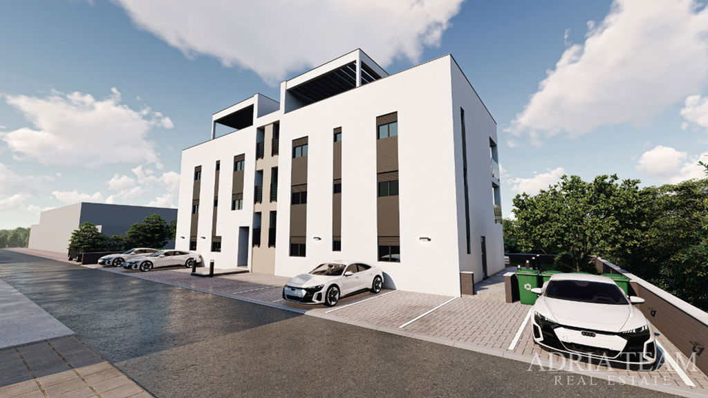 PENTHOUSE SE STŘEŠNÍ TERASOU A VÝHLEDEM NA MOŘE - SABUNIKE, ZADAR