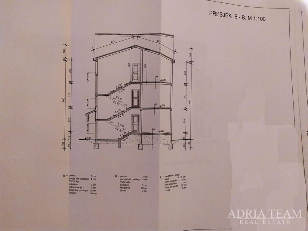 STAVEBNÍ POZEMEK S PROJEKTEM, 500 m OD MOŘE – JASENICE, MASLENICA