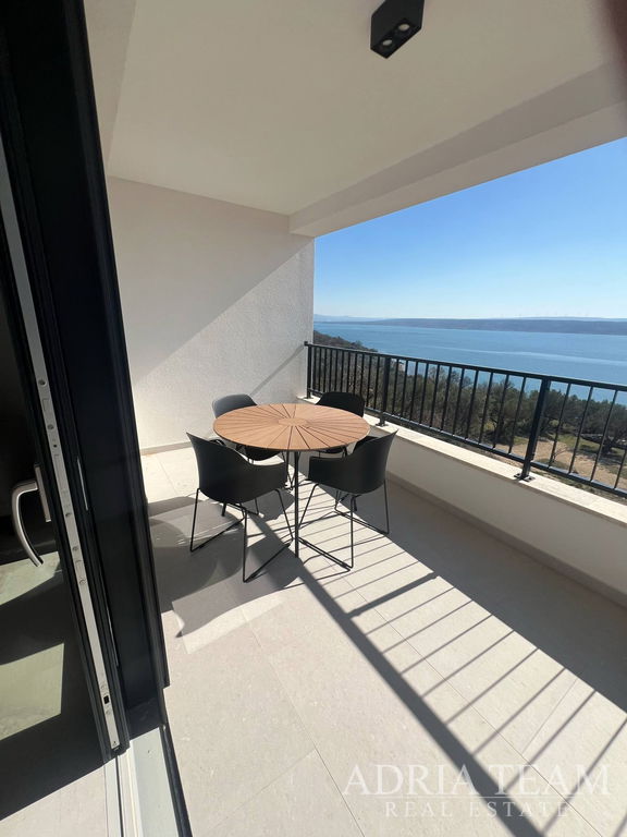 APARTMÁN S2, V NOVOSTAVBĚ, OTEVŘENÝ VÝHLED NA MOŘE - JASENICE, MASLENICA