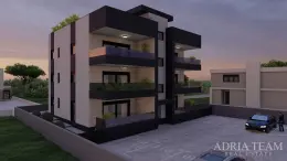 APARTMÁN S5, VE VZDÁLENOSTI 300m OD PLAŽE, NOVOSTAVBA, VÝHLED NA MOŘE - PRIVLAKA nemovitost na prodej