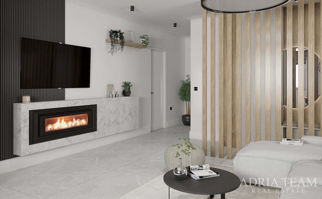 NOVOSTAVBA – 3POKOJOVÝ BYT SE ZAHRADOU – PŘÍZEMÍ VLEVO – OSTROV VIR