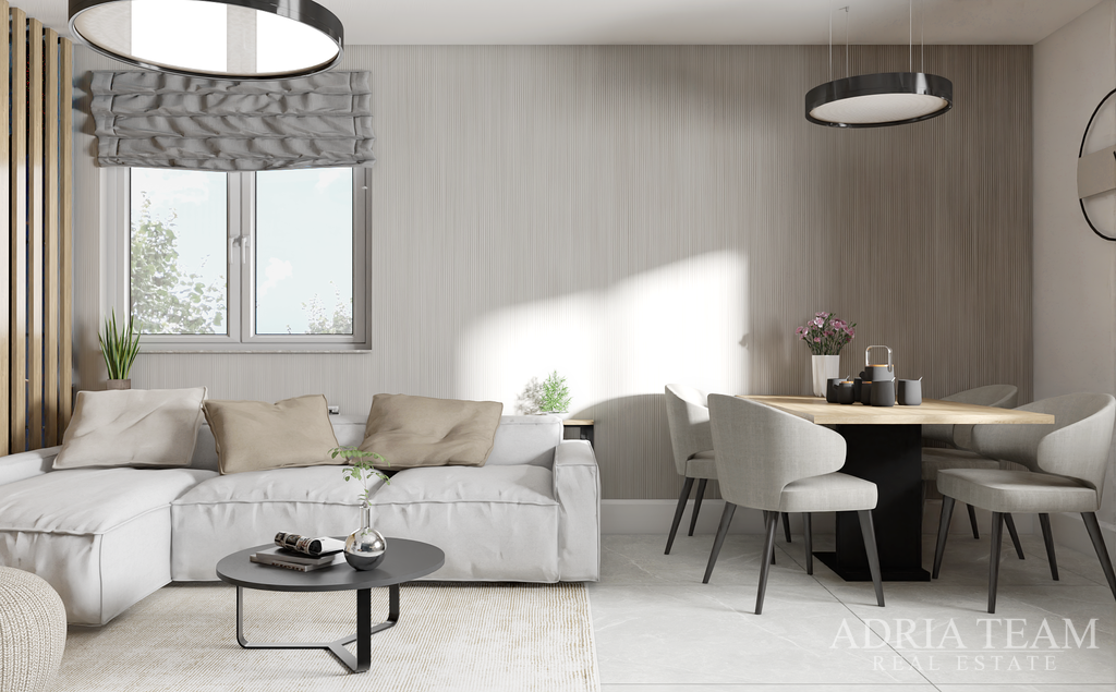 NOVOSTAVBA – 3POKOJOVÝ BYT SE ZAHRADOU – PŘÍZEMÍ VLEVO – OSTROV VIR