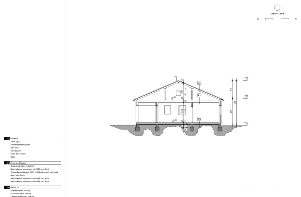 STAVEBNÍ POZEMEK S PLATNÝM STAVEBNÍM POVOLENÍM – 300 M OD MOŘE – RAŽANAC