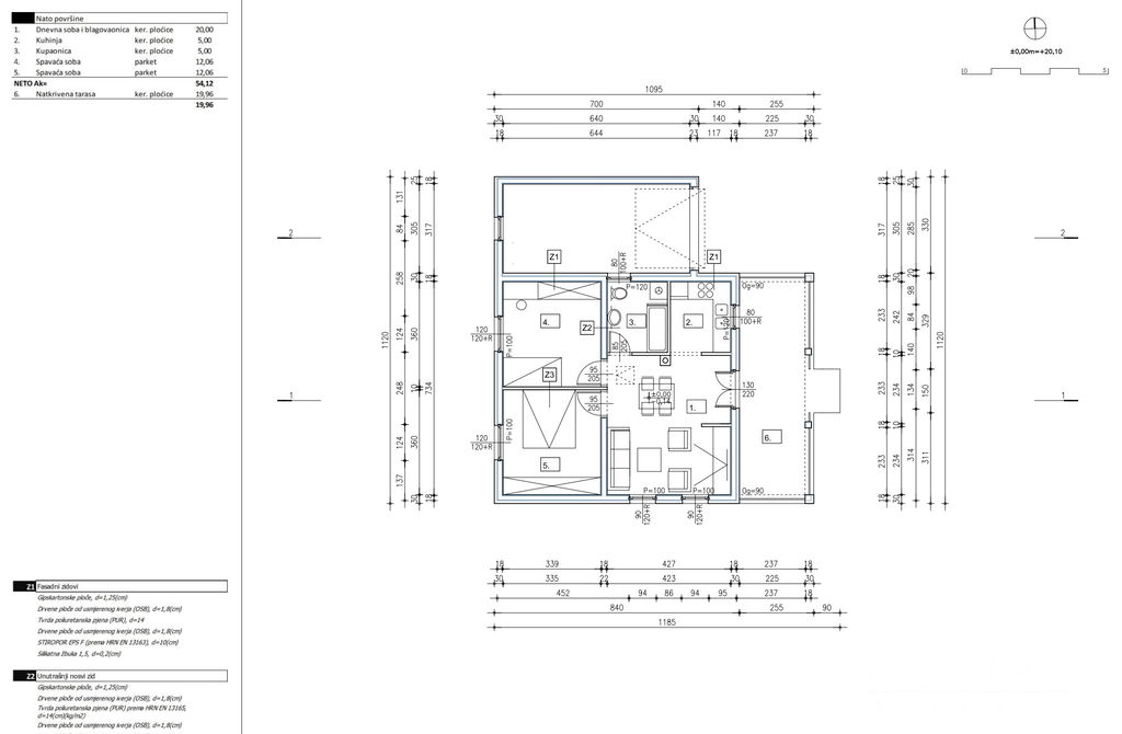 STAVEBNÍ POZEMEK S PLATNÝM STAVEBNÍM POVOLENÍM – 300 M OD MOŘE – RAŽANAC