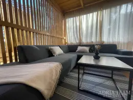 PLNĚ VYBAVEN LUXUSNÍ MOBILNÍ DŮM 4+2, POUZE 70m OD MORA - BIOGRAD NA MORU nemovitost na prodej