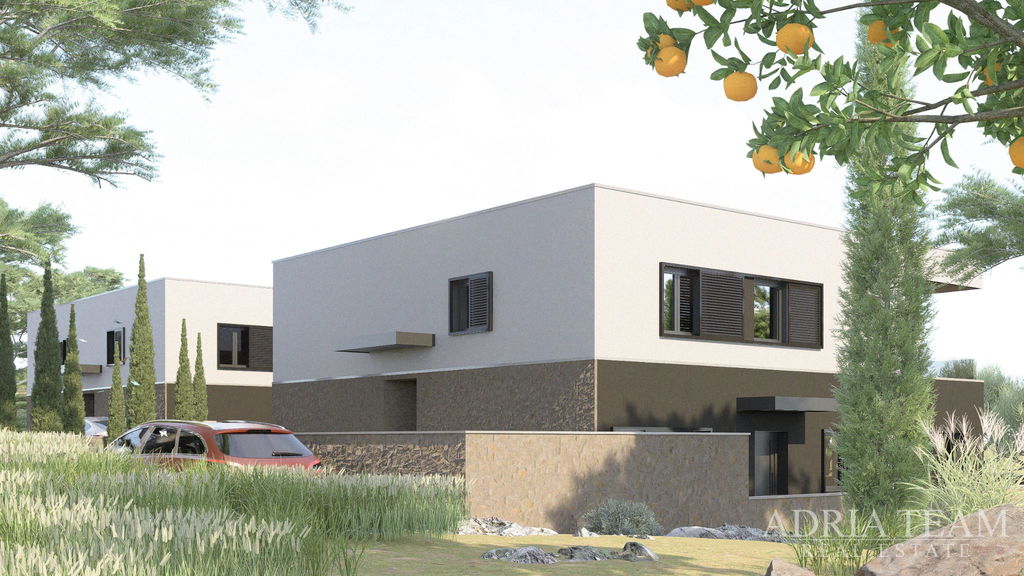 MODERNÍ APARTMÁN S1, 59m2, 300m OD MORA - MURTER, JEZERA