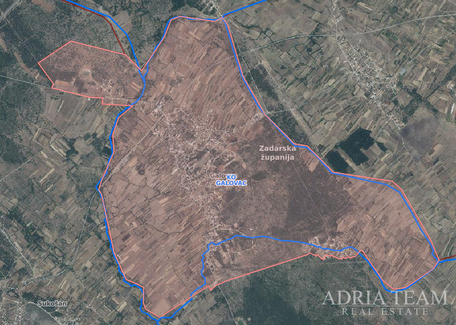 STAVEBNÍ POZEMEK 1375m2 - GALOVAC