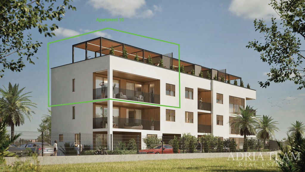 LUXUSNÍ APARTMÁN SE STŘEŠNÍ TERASOU - NIN, ZADAR