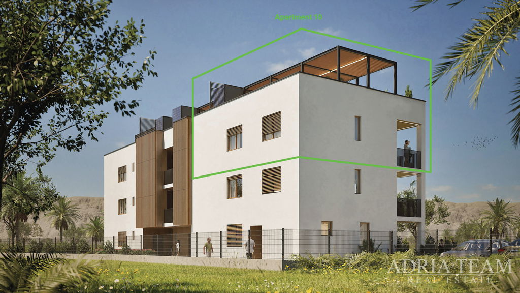LUXUSNÍ APARTMÁN SE STŘEŠNÍ TERASOU - NIN, ZADAR