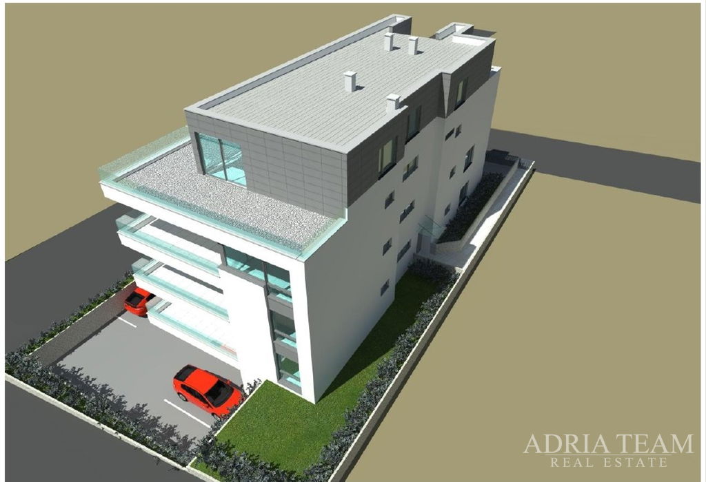 ATRATIVNÍ NOVOSTAVBA – 2POKOJOVÝ APARTMÁN S VELKOU TERASOU – POVLJANA, PAG