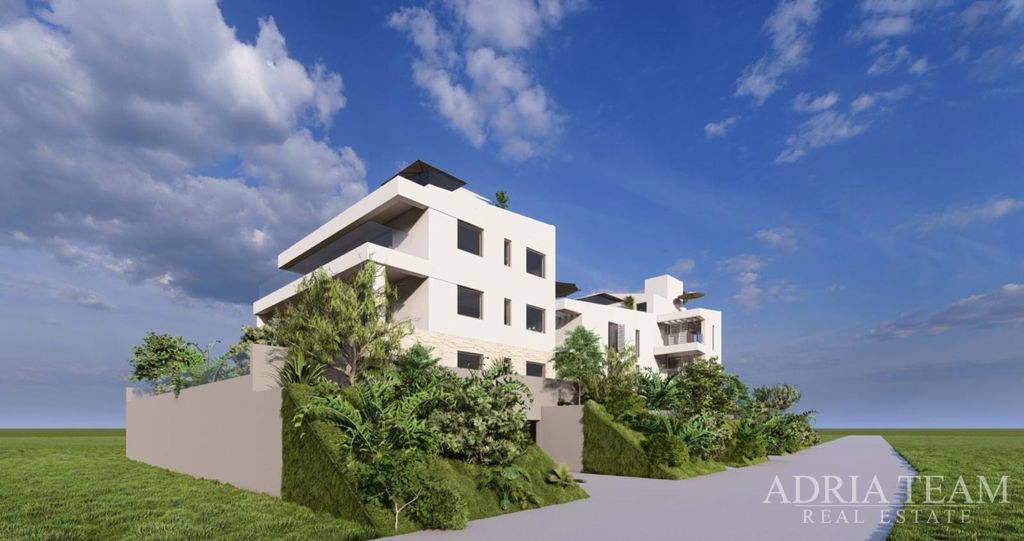 APARTMÁN S2, JIŽNÍ BUDOVA, NOVOSTAVBA - PETRČANE