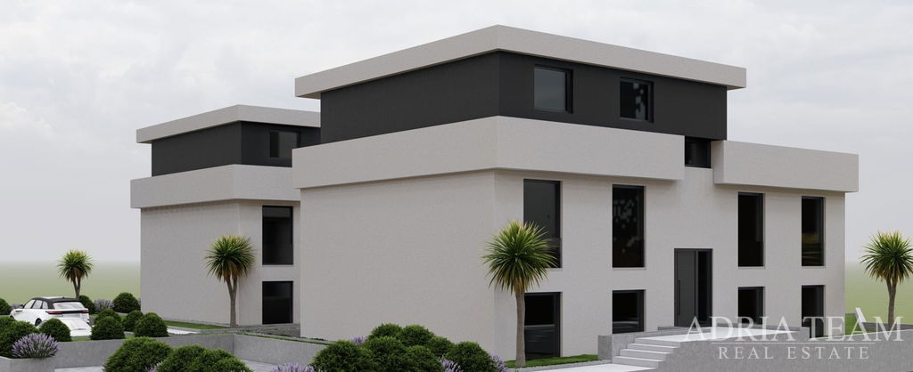 BYT S3, BUDOVA C, NOVOSTAVBA, POUZE 20m OD MORA - ŠIMUNI, PAG