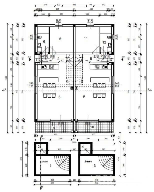 DŮM S BAZÉNEM, NOVOSTAVBA – PRIVLKA