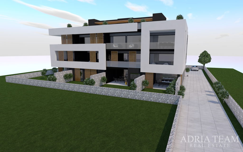 APARTMÁN S2 V BYTOVÉM DOMĚ, NOVOSTAVBA, 150m OD MOŘE - PRIVLAKA