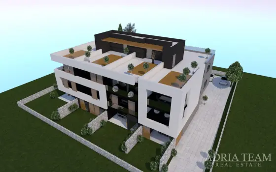 APARTMÁN S3 V BYTOVÉM DOMĚ, NOVOSTAVBA, 150m OD MOŘE - PRIVLAKA nemovitost na prodej