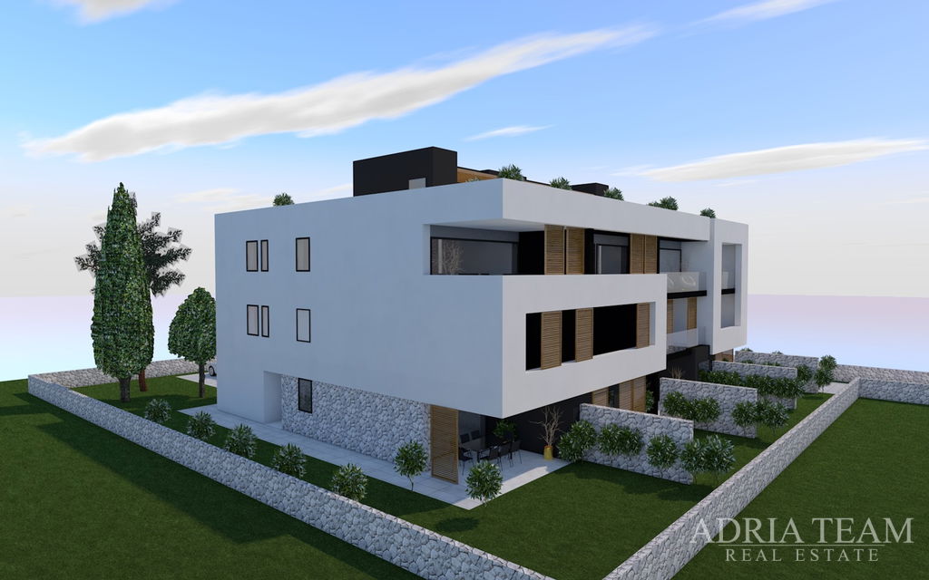 APARTMÁN S4 V BYTOVÉM DOMĚ, NOVOSTAVBA, 150m OD MOŘE - PRIVLAKA