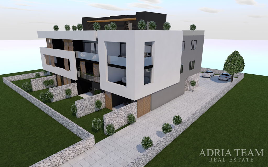 APARTMÁN S4 V BYTOVÉM DOMĚ, NOVOSTAVBA, 150m OD MOŘE - PRIVLAKA