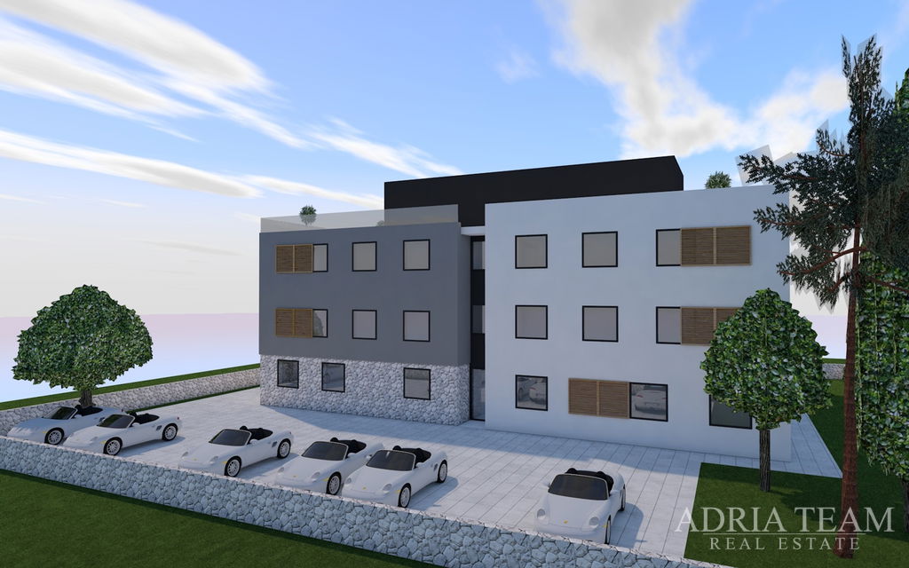 APARTMÁN S4 V BYTOVÉM DOMĚ, NOVOSTAVBA, 150m OD MOŘE - PRIVLAKA