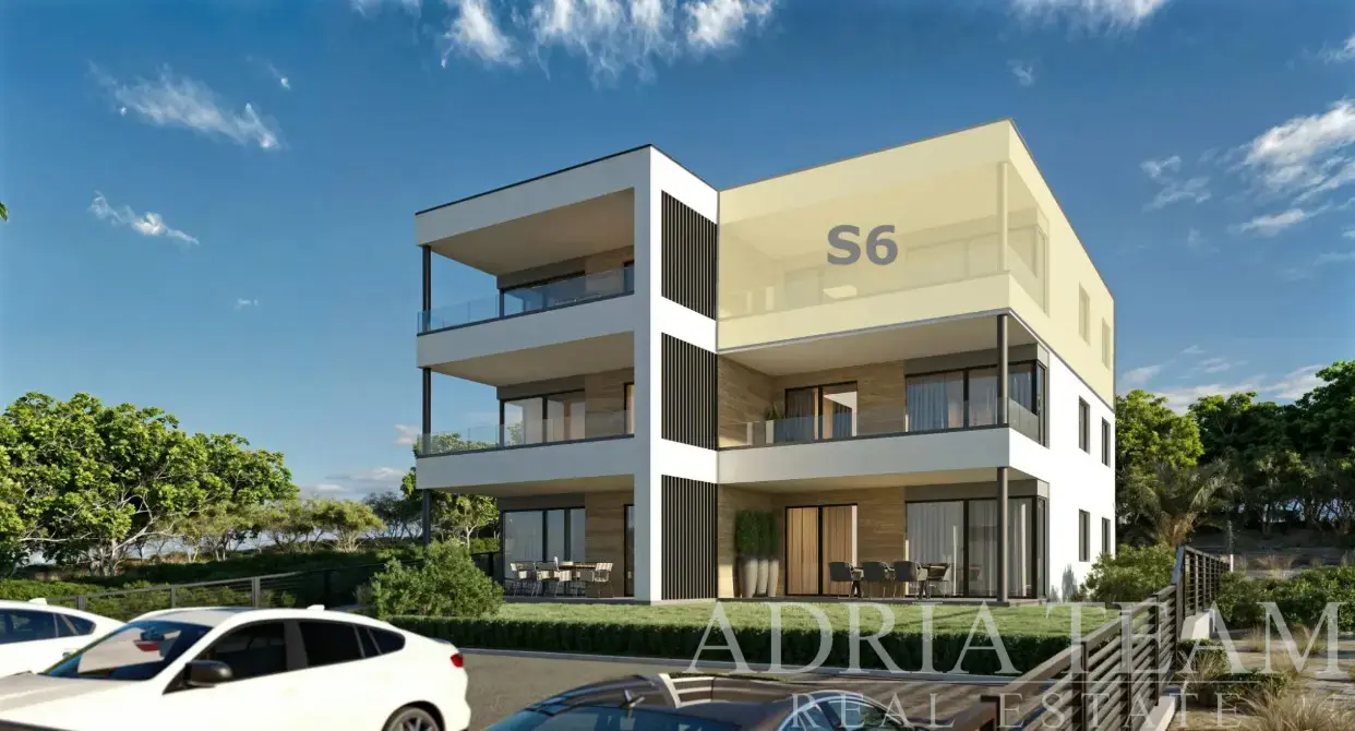 APARTMÁN S6 – PENTHOUSE S PANORAMATICKÝM VÝHLEDEM NA MOŘE – MANDRE, PAG