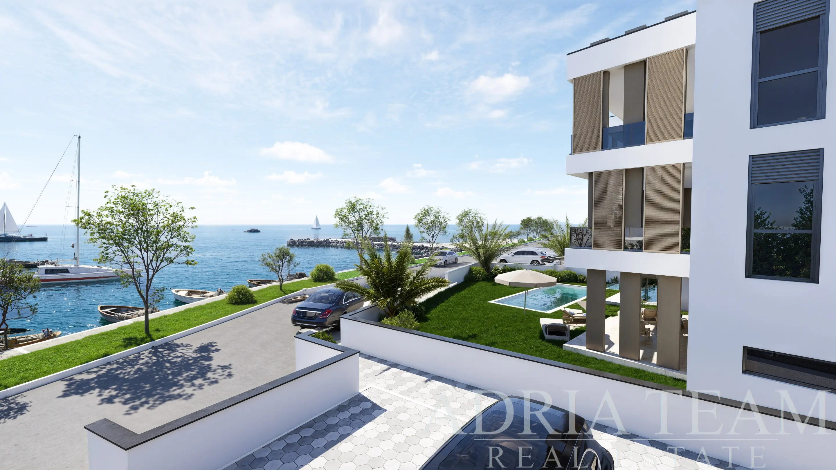 APARTMÁN 1 – PRVNÍ ŘADA U MOŘE – ZATON