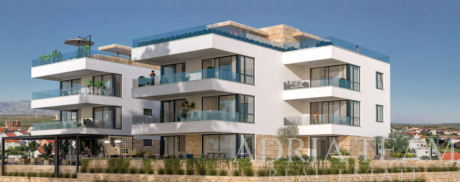 APARTMÁN V NOVOSTAVBĚ – 60m OD MOŘE – POVLJANA, PAG
