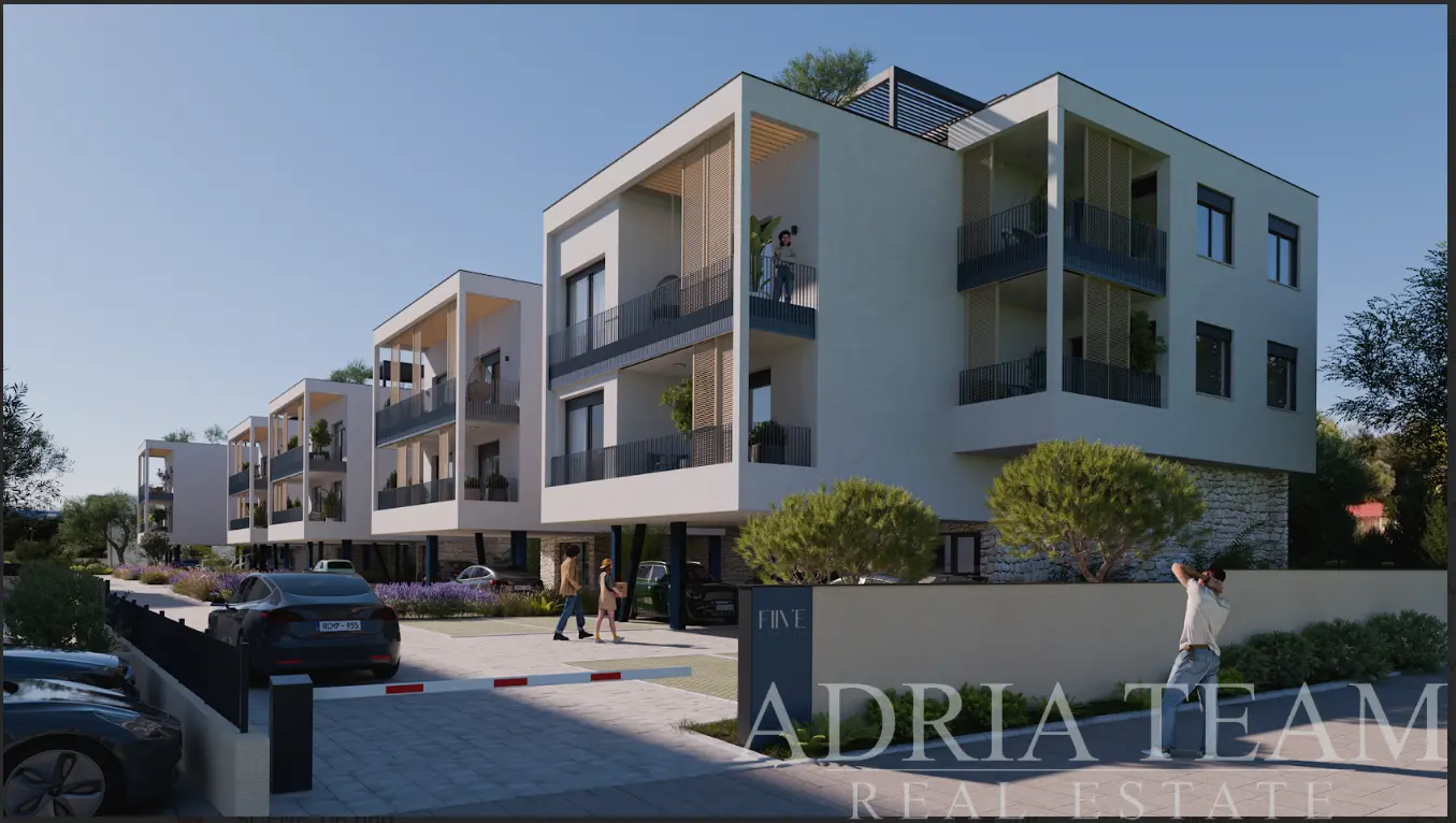 MODERNÍ APARTMÁN B2 SE STŘEŠNÍ TERASOU – FIVE RESIDENCES KOŽINO